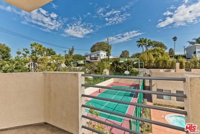 a outdoor space with lots of green space