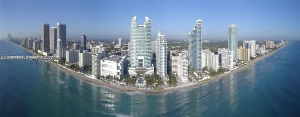 a view of a city from a balcony