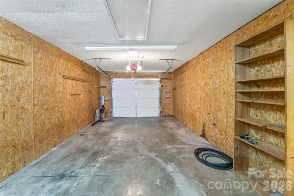 a view of open space with green space