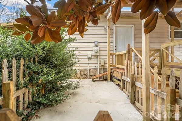 a view of city and mountain