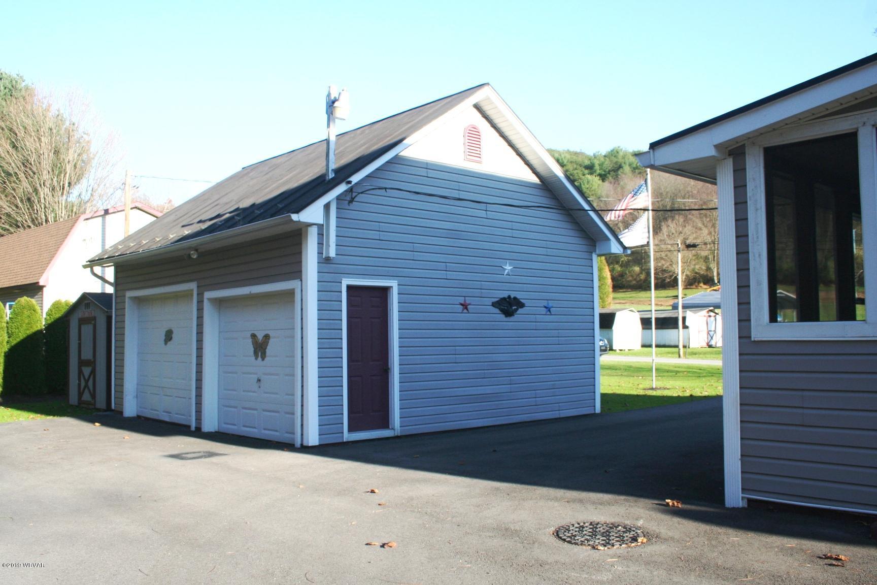 19 Wistar Road Hughesville, PA 17737 - Photo 22 of 24 Back Garage
