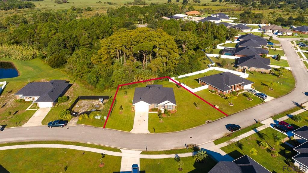 20 Turtle Ridge Drive Flagler Beach, FL 32136 - Photo 31 of 47 an aerial view of residential houses with outdoor space