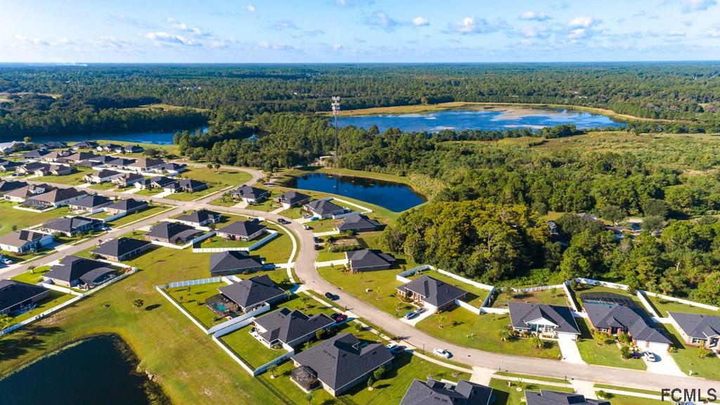20 Turtle Ridge Drive Flagler Beach, FL 32136 - Photo 38 of 47 an aerial view of tennis court