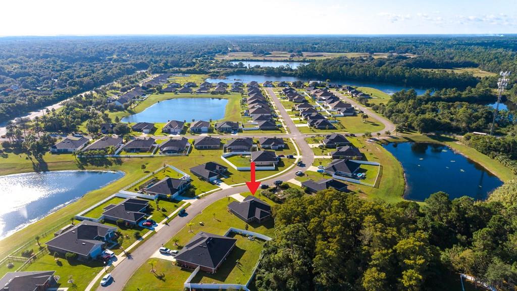 20 Turtle Ridge Drive Flagler Beach, FL 32136 - Photo 39 of 47 an aerial view of residential houses with outdoor space