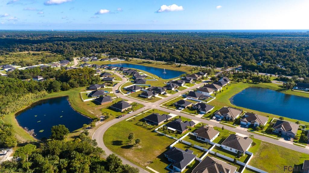 20 Turtle Ridge Drive Flagler Beach, FL 32136 - Photo 46 of 47 an aerial view of residential houses with outdoor space