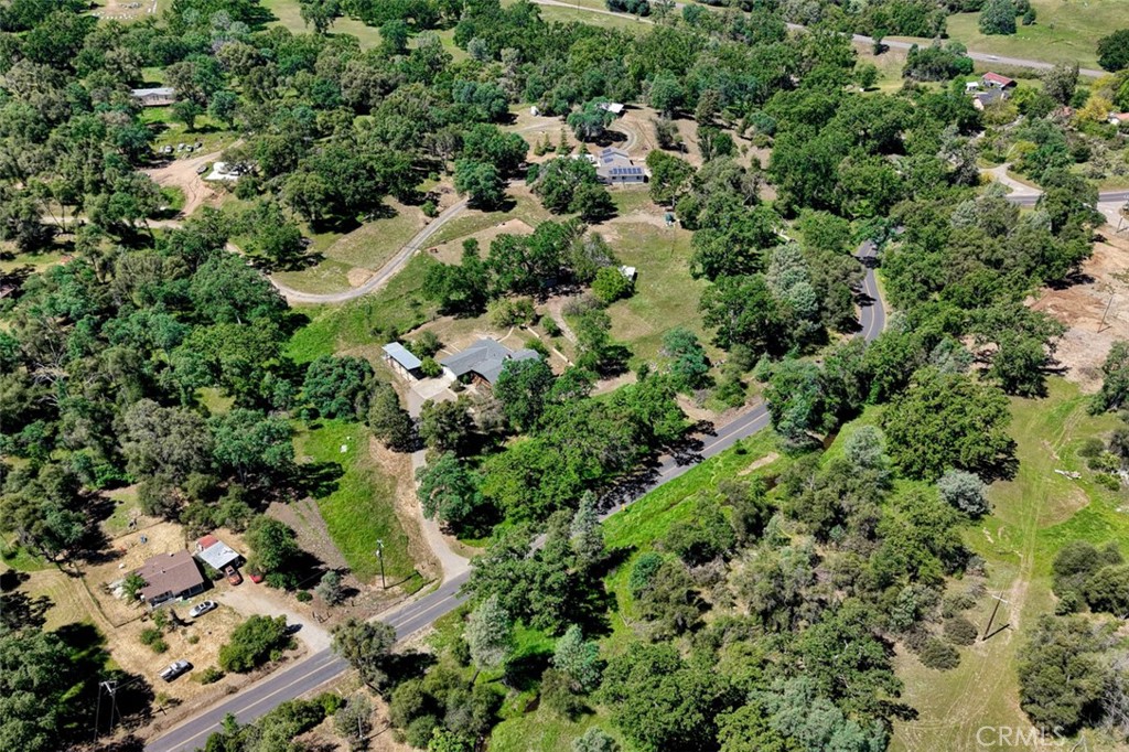 4949 Indian Peak Road Mariposa, CA 95338 - Photo 53 of 56 an aerial view of a house with a yard