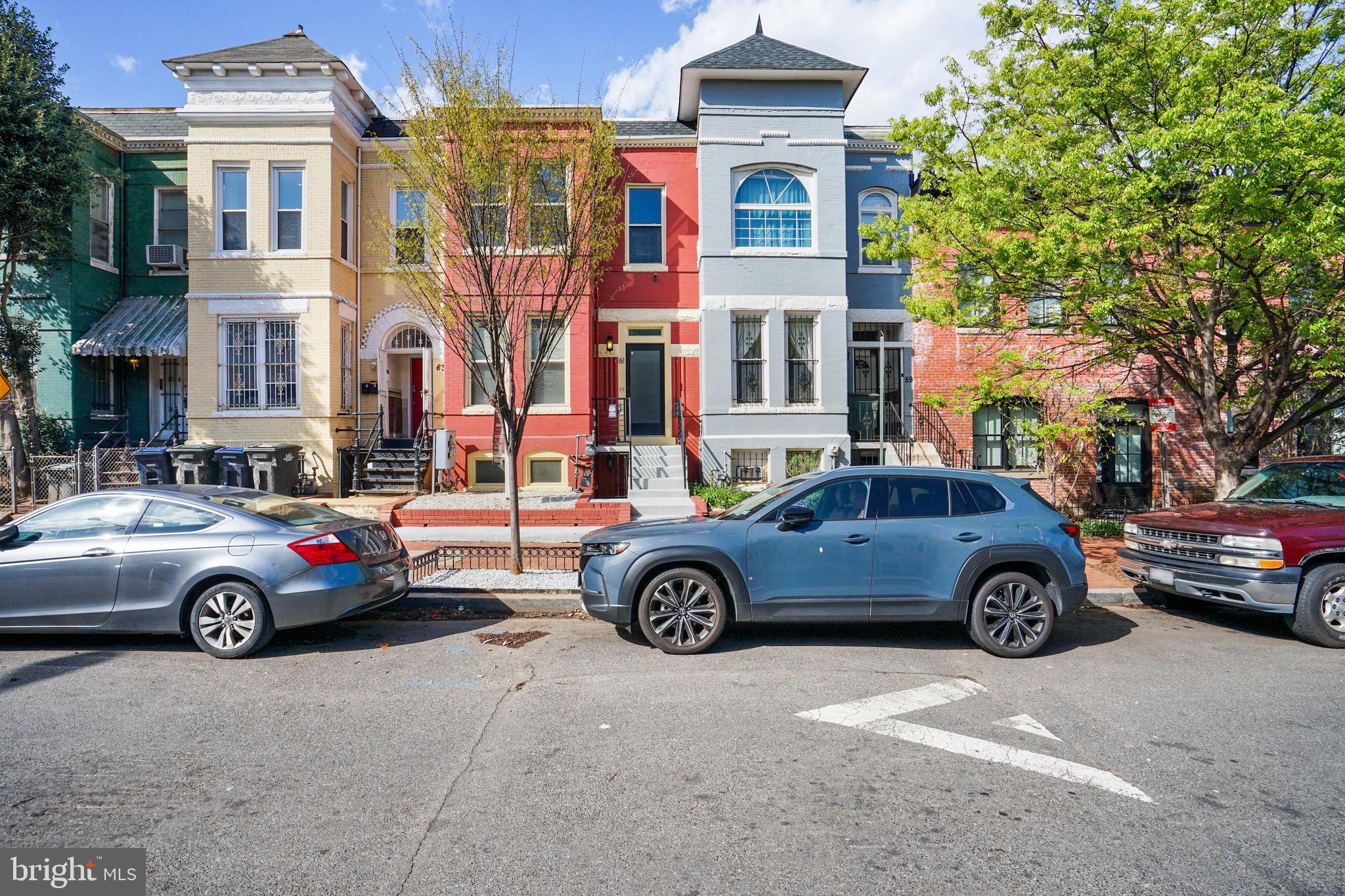 a cars parked in front of a house
