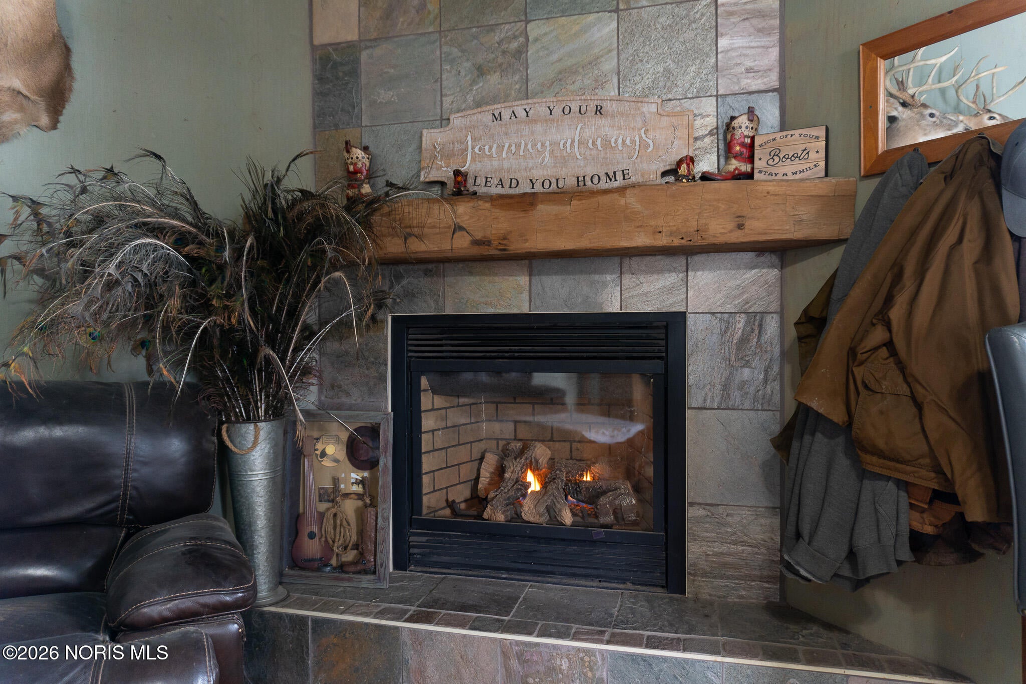 26654 Elliott Road Defiance, OH 43512 - Photo 42 of 56 Addt'l Quarters Fireplace