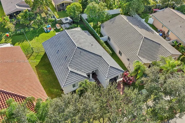 front view of small house with a yard