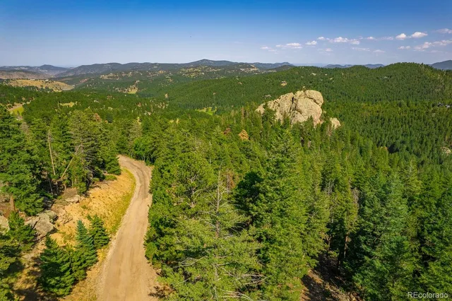 a view of a lake with a mountain in the background