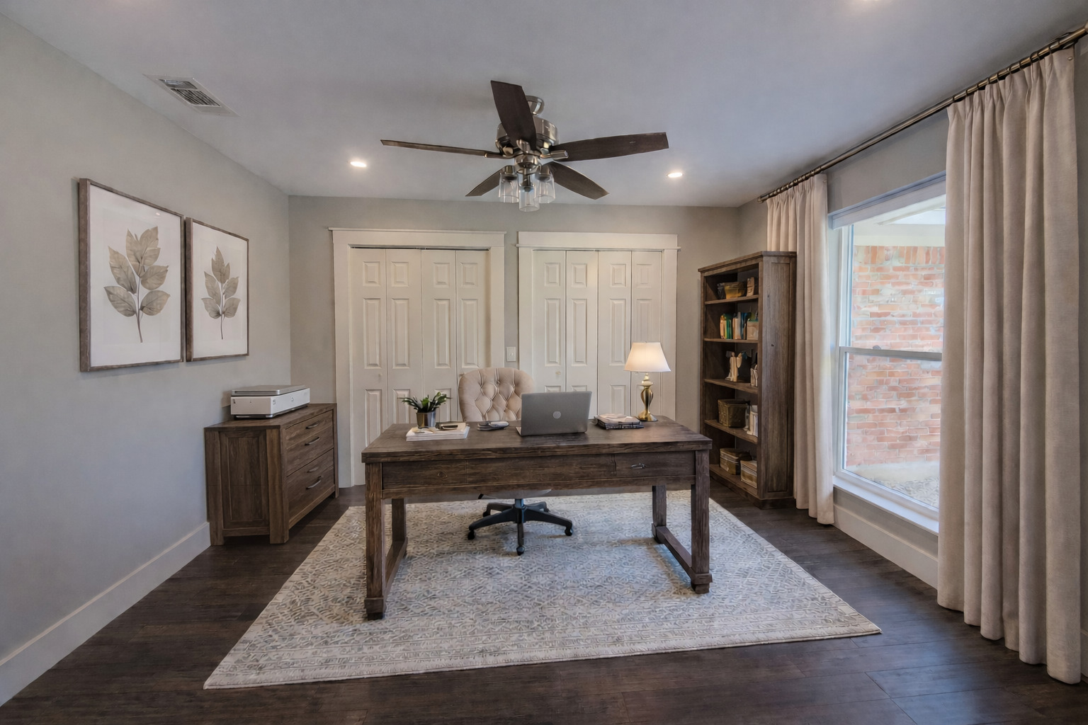 3618 Quiette Drive Austin, TX 78754 - Photo 16 of 37 a view of a workspace with furniture