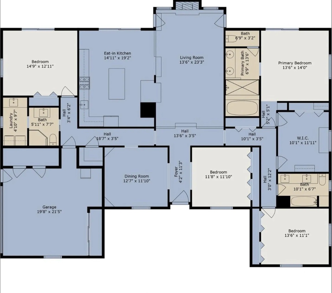 3618 Quiette Drive Austin, TX 78754 - Photo 37 of 37 View of floor plan / room layout