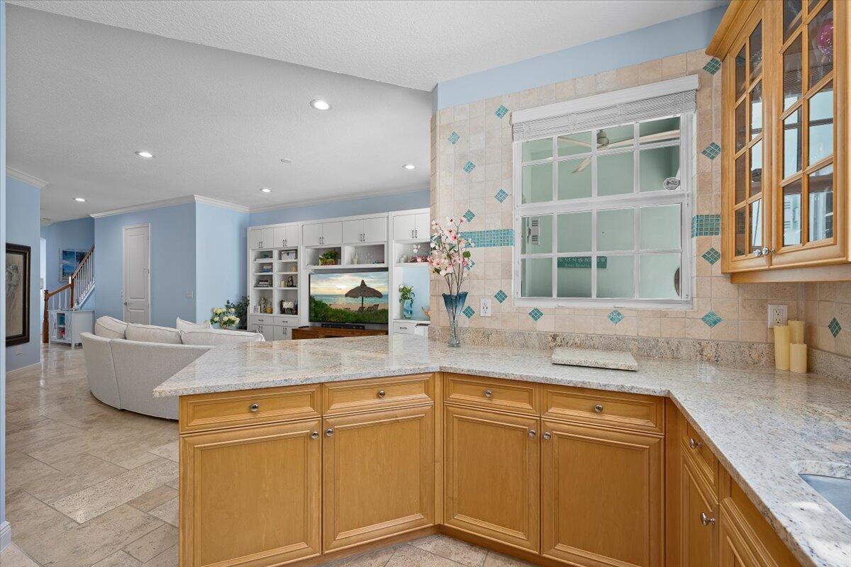 455 Ocean Ridge Way Juno Beach, FL 33408 - Photo 12 of 45 a kitchen with sink and window