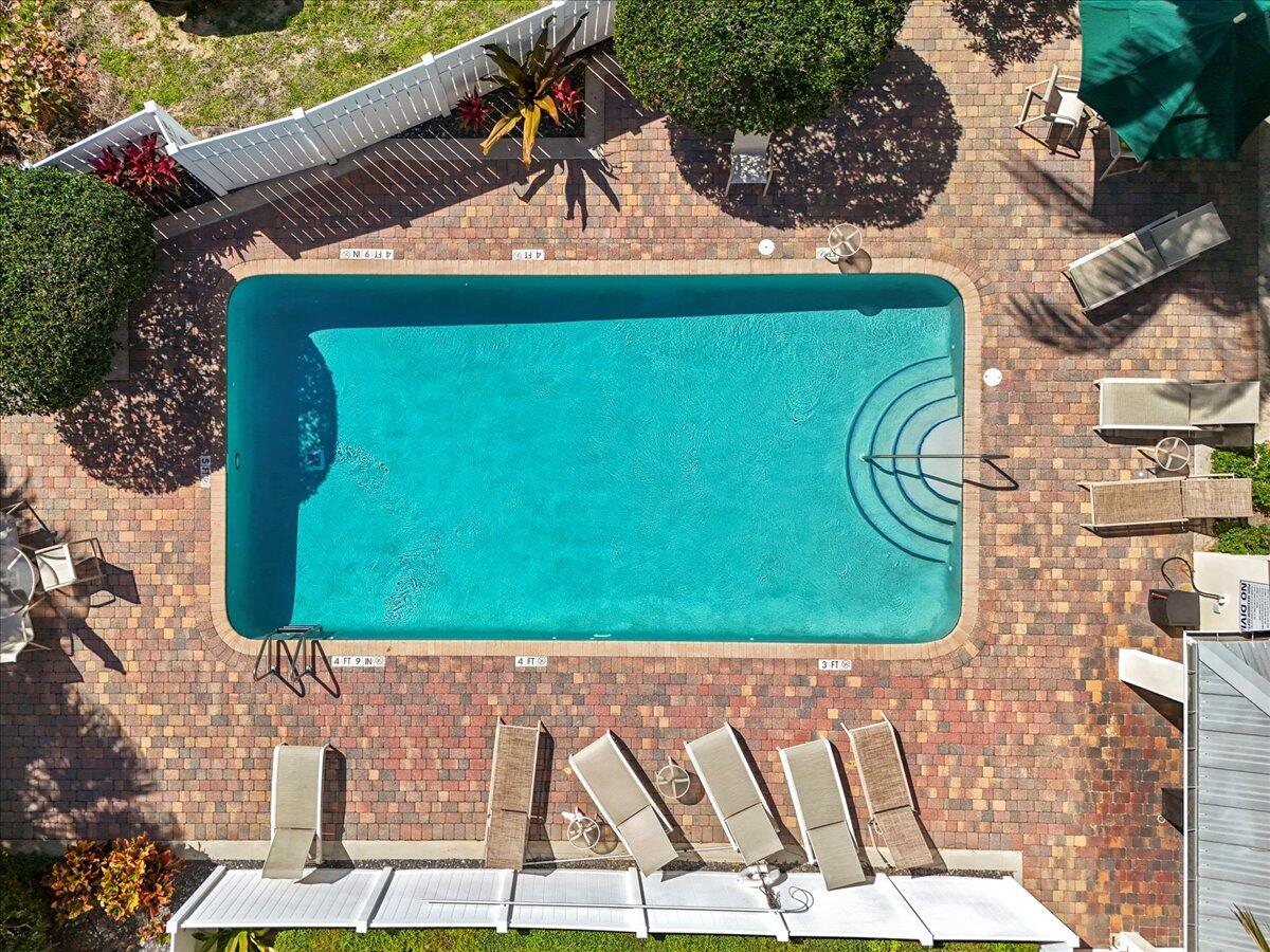 455 Ocean Ridge Way Juno Beach, FL 33408 - Photo 34 of 45 an aerial view of a wooden house