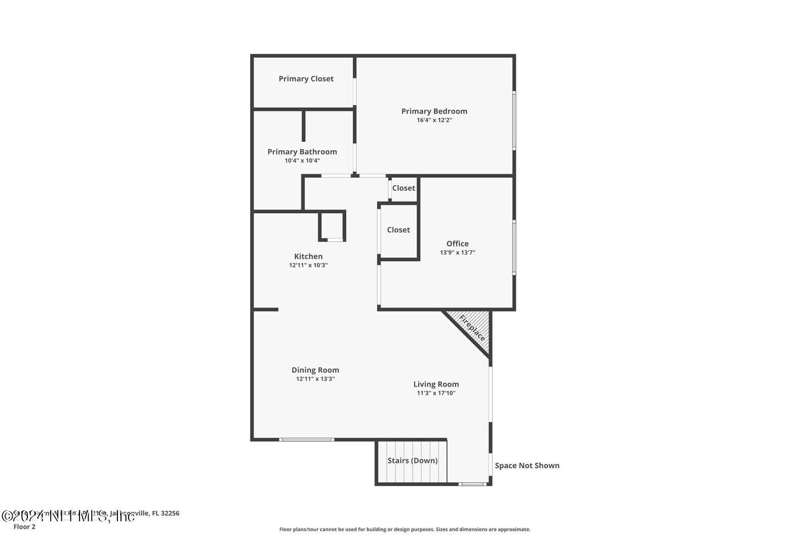 10901 Burnt Mill Road, Unit 2106 Jacksonville, FL 32256 - Photo 17 of 23 a picture of a floor plan