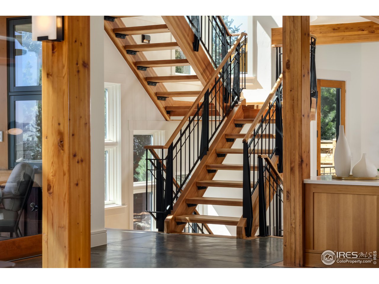 2088 Alpine Dr. Boulder, CO 80304 - Photo 12 of 37 a view of entryway with wooden floor