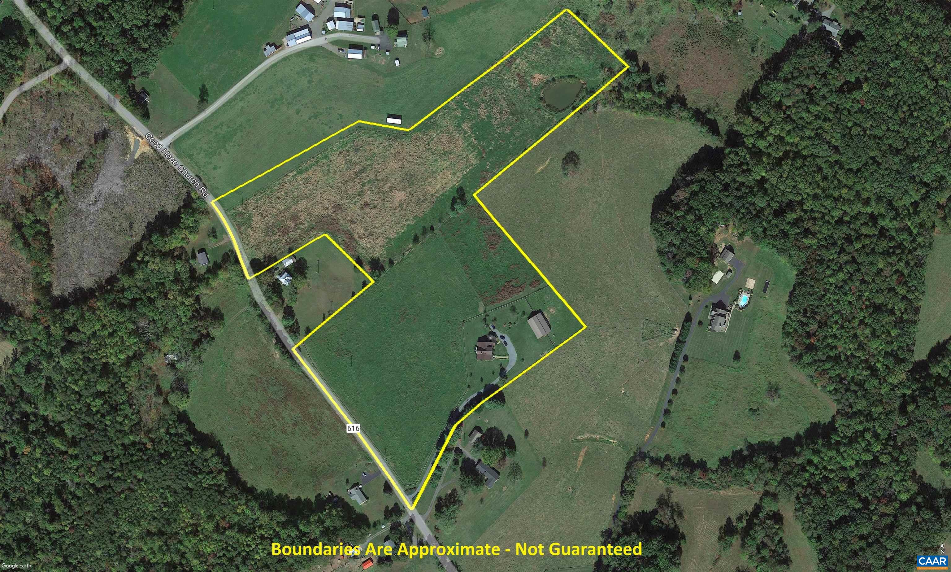 556 Good Hope Church Road Aroda, VA 22709 - Photo 75 of 75 an aerial view of a residential houses with outdoor space