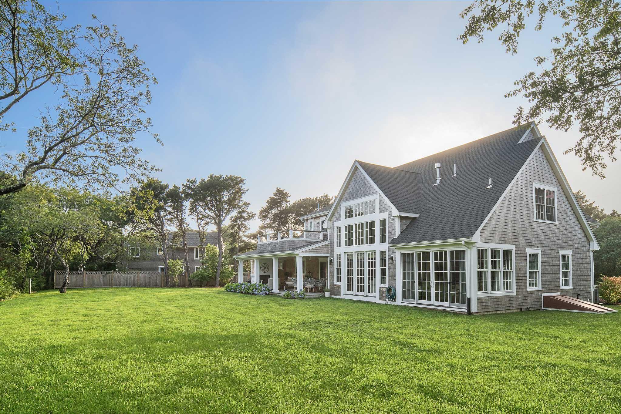 36 Crocker Drive Edgartown, MA 02539 - Photo 45 of 48 a view of a house with a yard