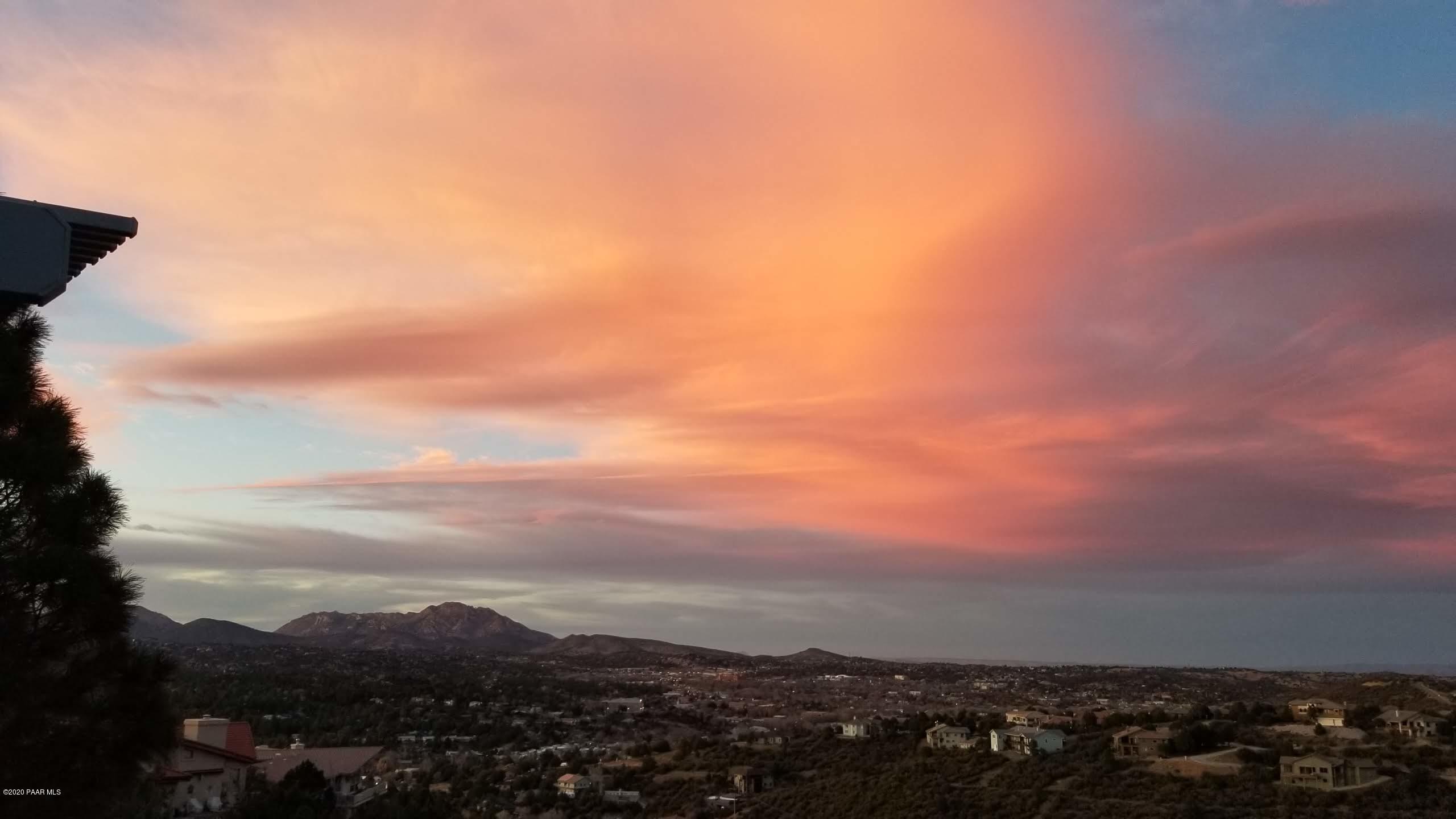 124 Valley Ranch North Prescott, AZ 86303 - Photo 47 of 51 Sunset over Granite Mountain