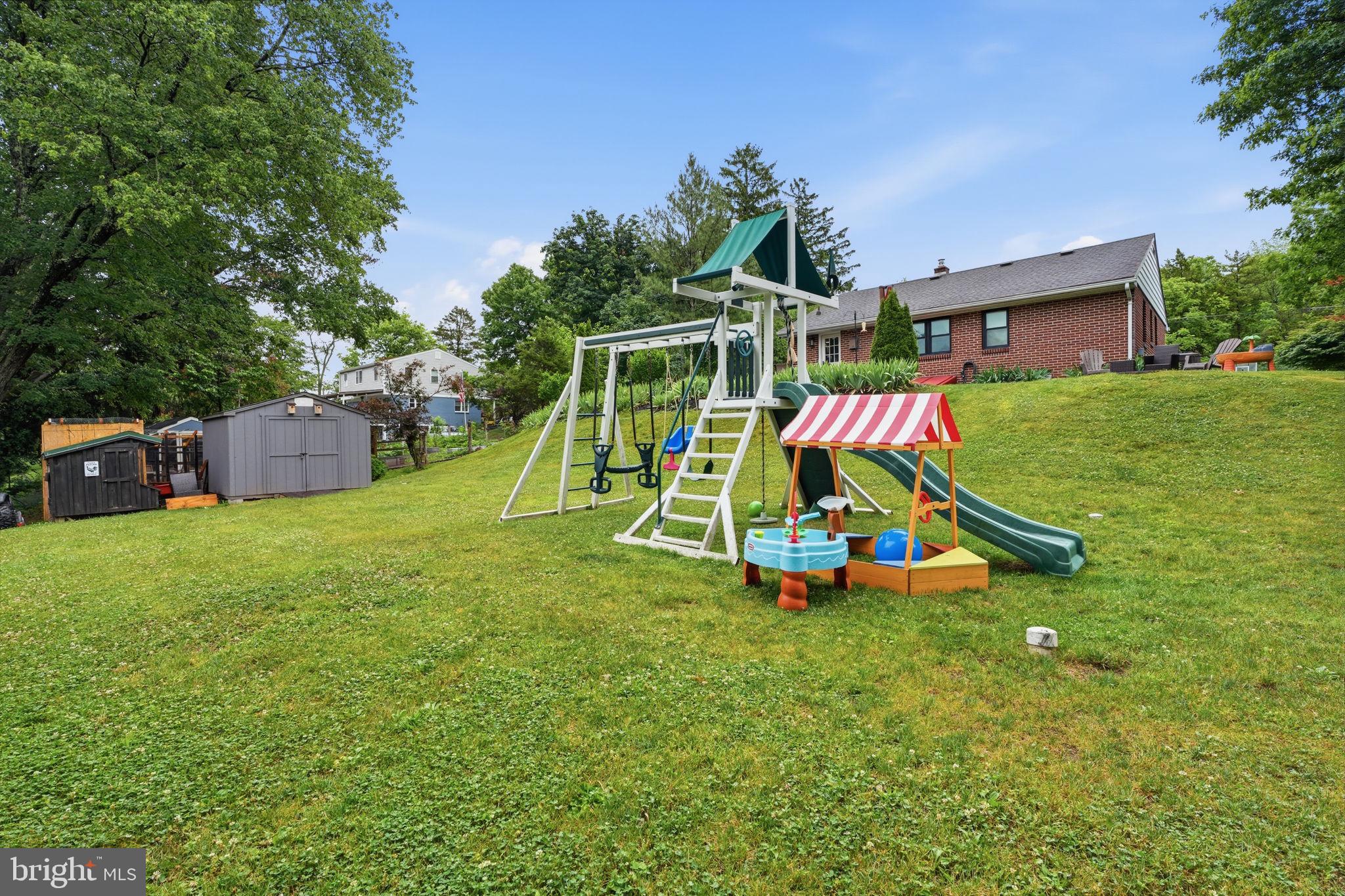 20 Poplar Road Ringoes, NJ 08551 - Photo 33 of 44 Spacious yard with playset delight.