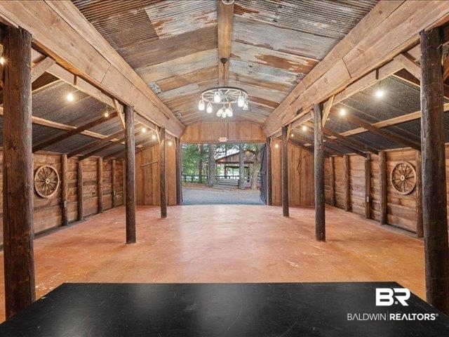 4650 Wiggins Lane Wilmer, AL 36587 - Photo 42 of 66 Misc room with vaulted ceiling and wood walls