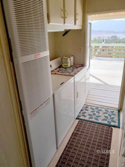 71 Adams Road Wofford Heights, CA 93285 - Photo 18 of 27 a bathroom with a granite countertop window and a sink