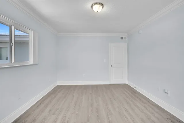 wooden floor in a room