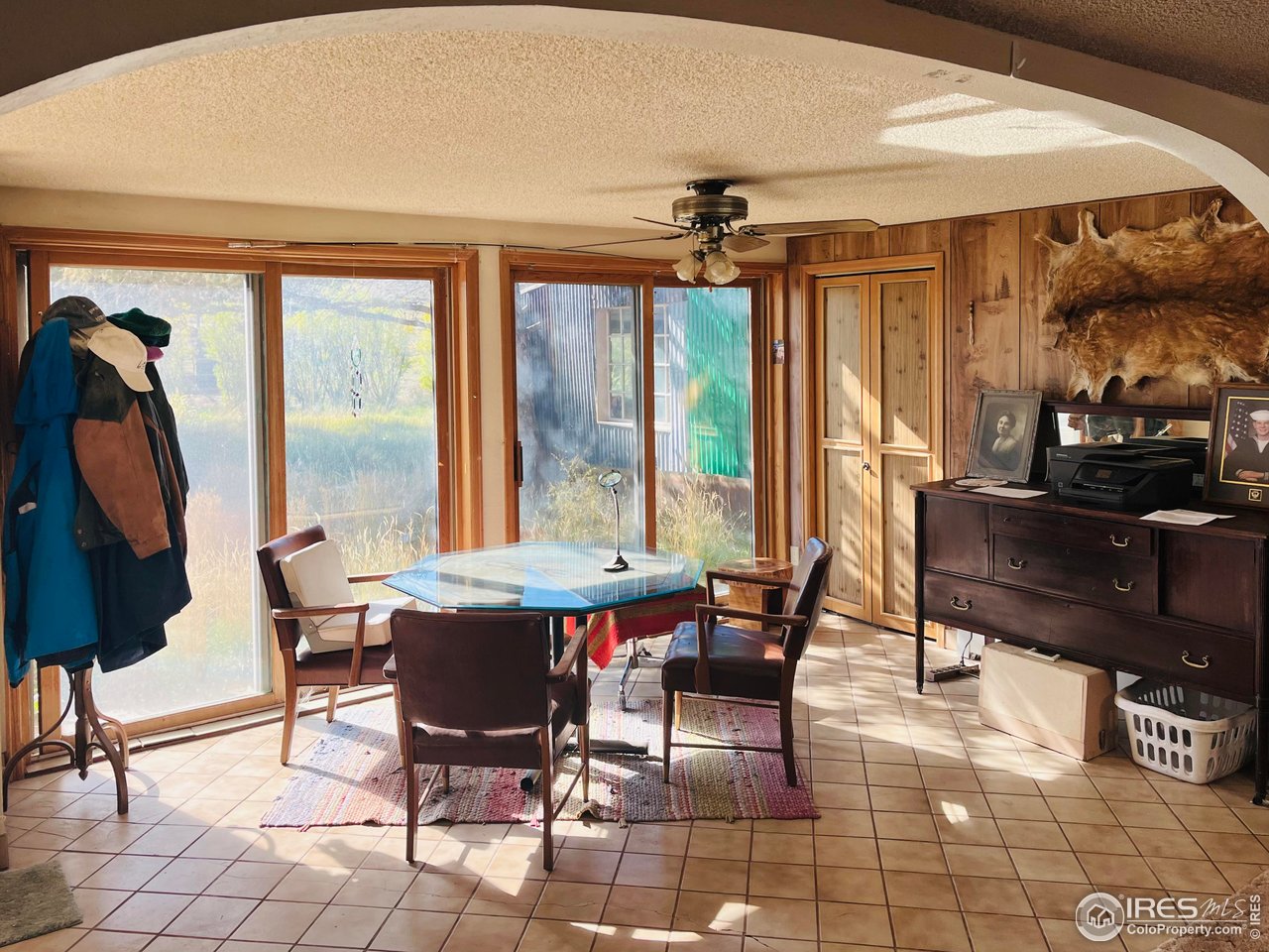 55999 Highway 318 Maybell, CO 81640 - Photo 15 of 50 a view of a dining room with furniture window and outside view