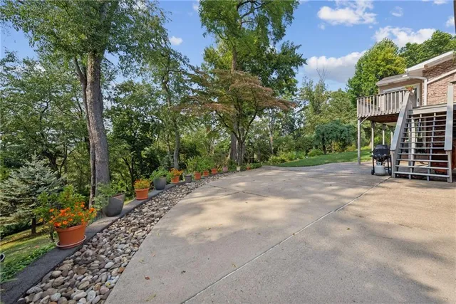 a view of a entryway door front of house