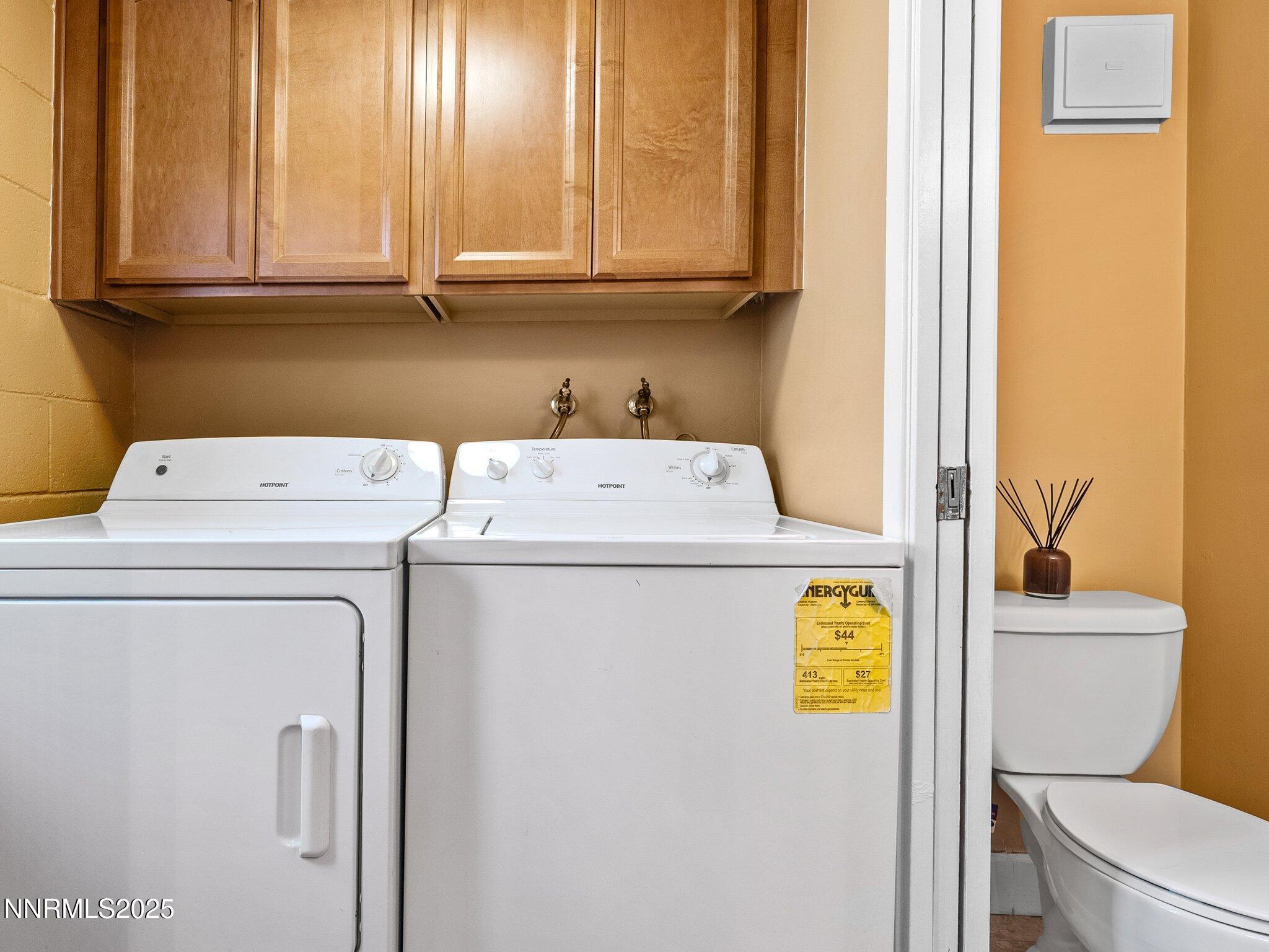 230 Bisset Court, Unit B Reno, NV 89503 - Photo 10 of 14 a utility room with dryer and washer