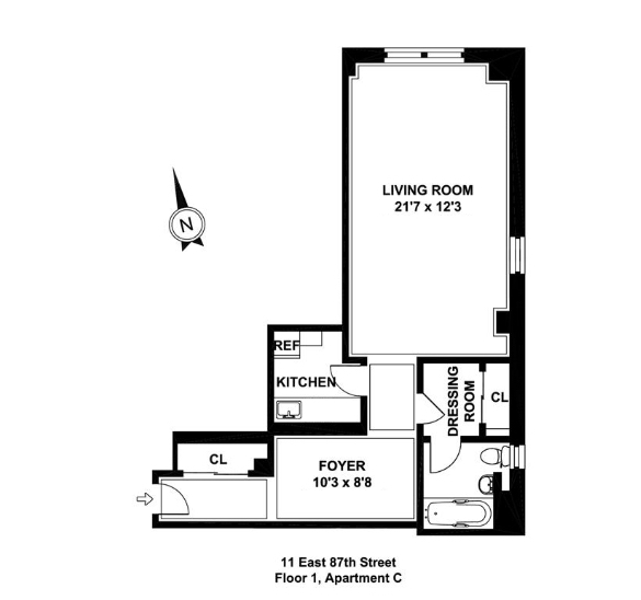 11 East 87th Street, Unit 1C Manhattan, NY 10128 - Photo 7 of 7