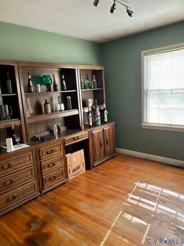 a view of an outdoor space and a yard