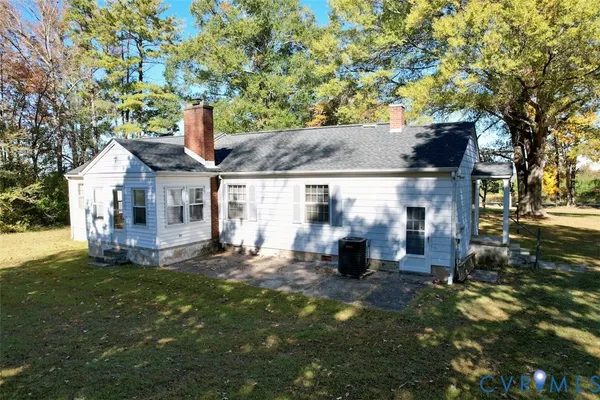 a view of a lake with a mountain