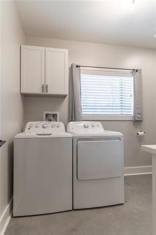 2250 Sperin Road Ball Ground, GA 30107 - Photo 36 of 56 a utility room with dryer and washer