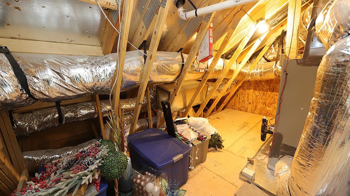 3705 Putman Road Raleigh, NC 27610 - Photo 17 of 19 This is a perfect place to store Christmas Decorations or other light items. Attic