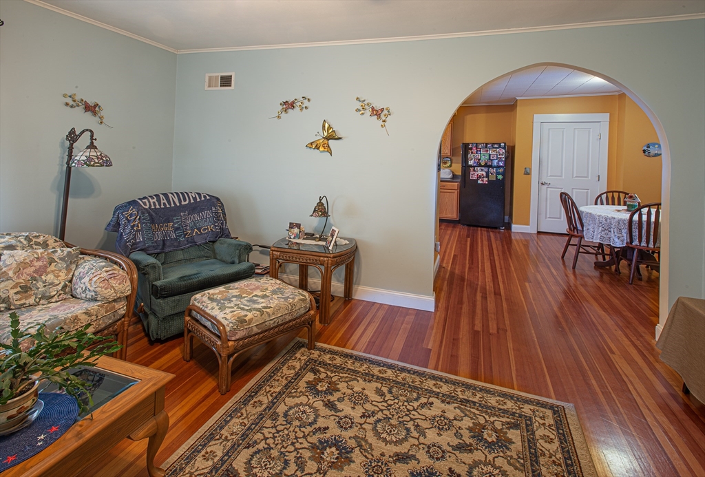 136 Main Street Hatfield, MA 01038 - Photo 36 of 42 a living room with furniture and wooden floor