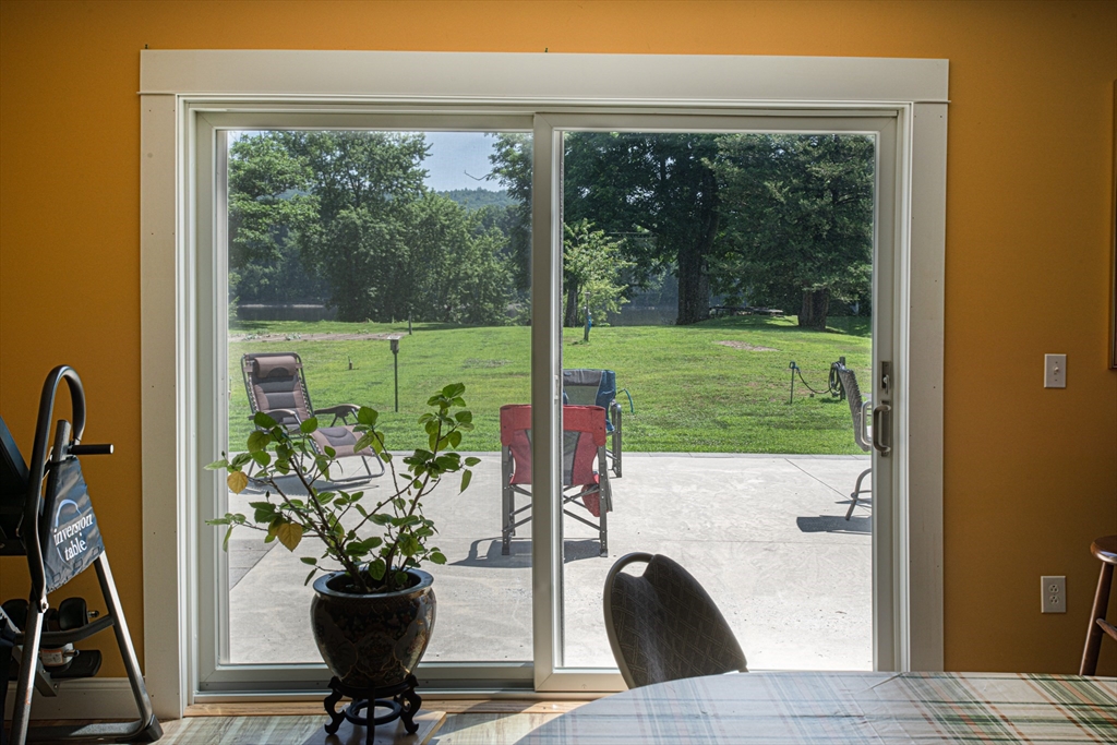136 Main Street Hatfield, MA 01038 - Photo 40 of 42 a view of a porch with furniture and garden