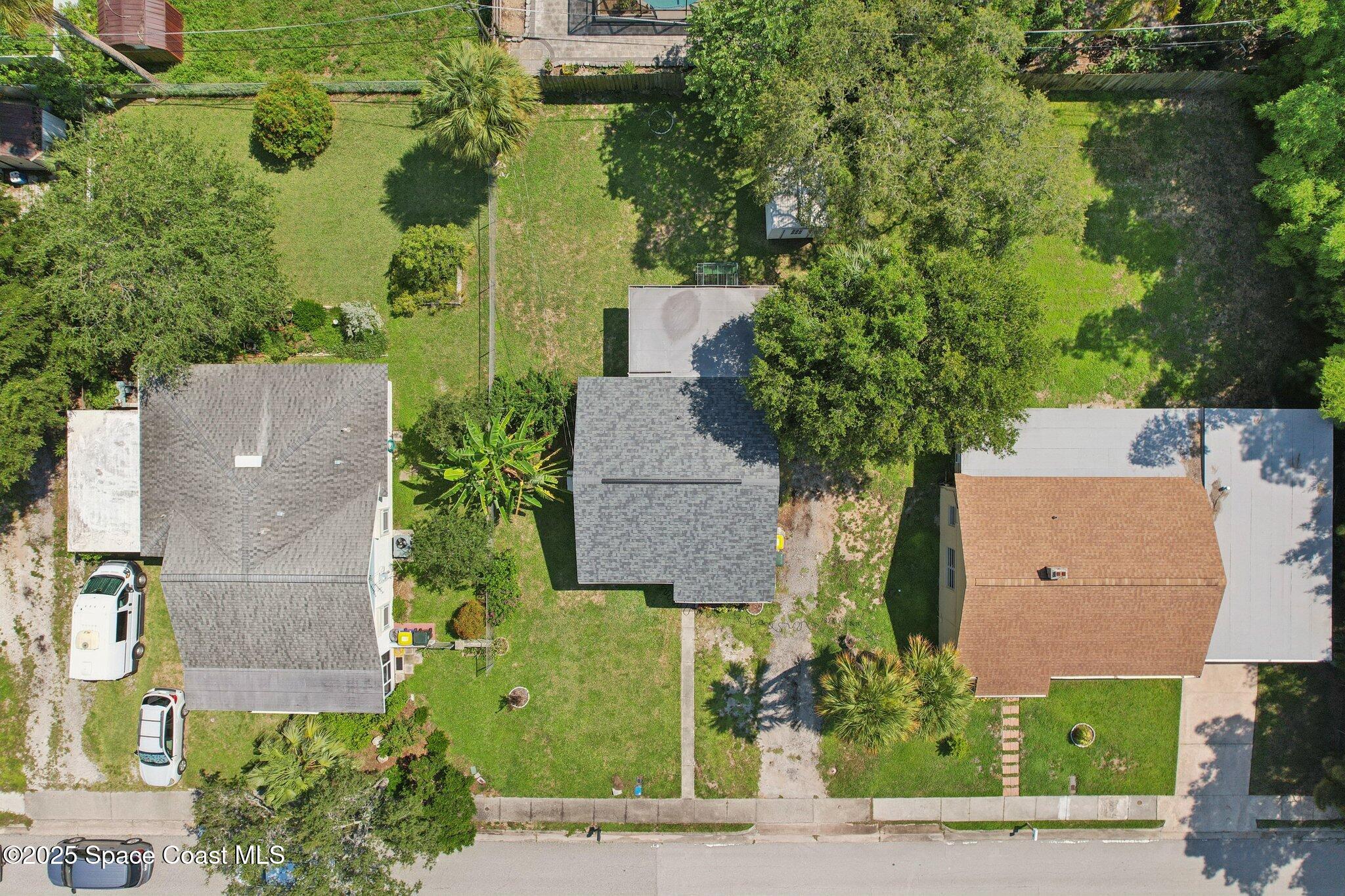 72 Rockledge Avenue Rockledge, FL 32955 - Photo 27 of 28 an aerial view of a house with outdoor space and street view