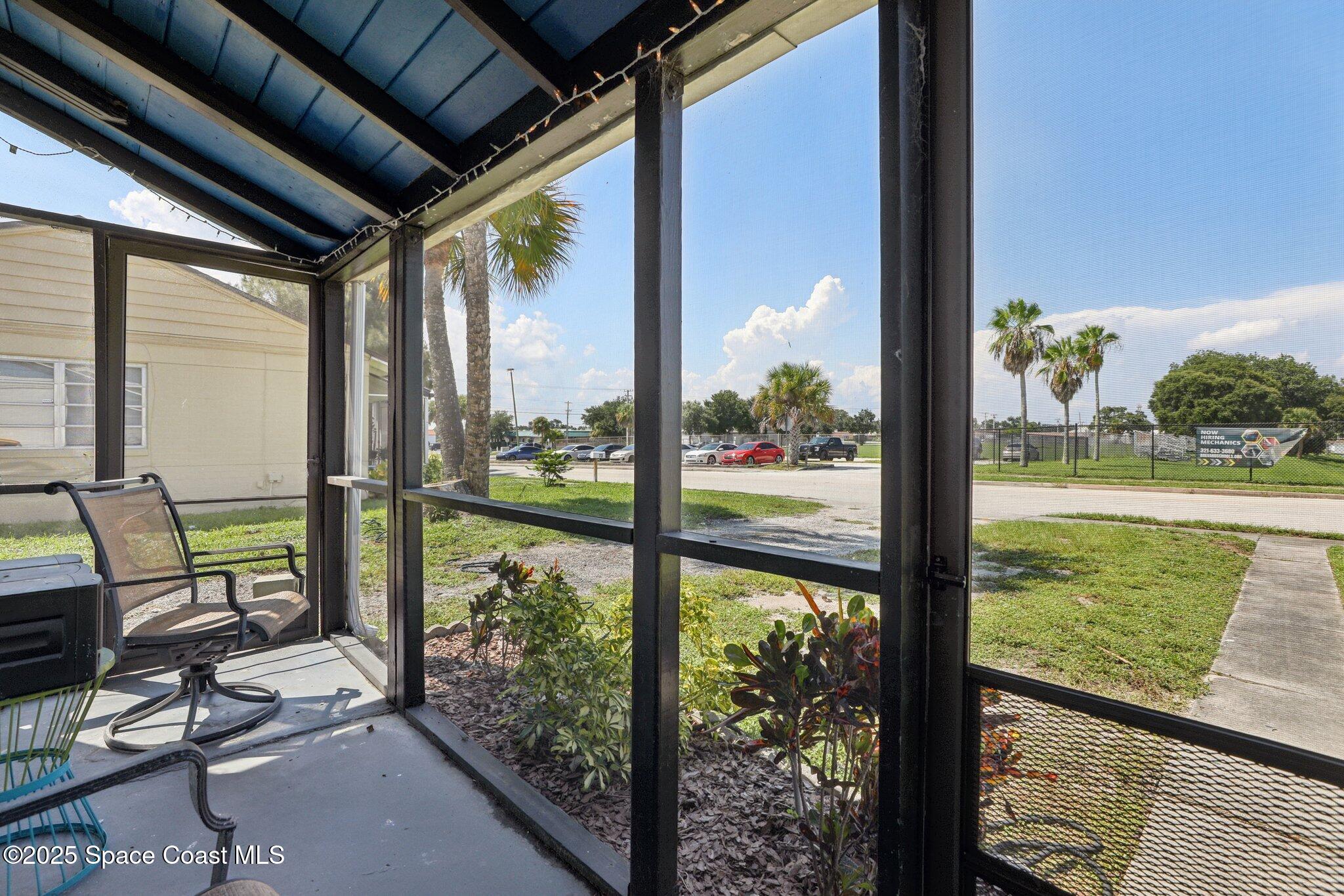 72 Rockledge Avenue Rockledge, FL 32955 - Photo 9 of 28 a view of a city from a window