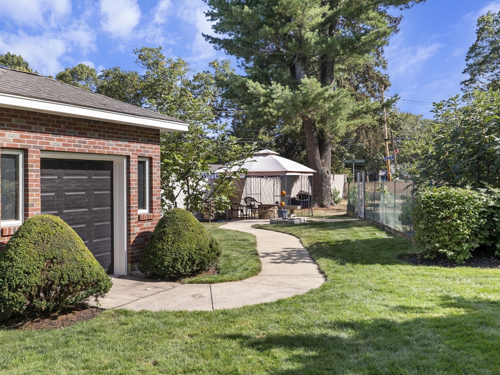 15 North Street Andover, MA 01810 - Photo 37 of 42 a view of a house with yard and sitting area