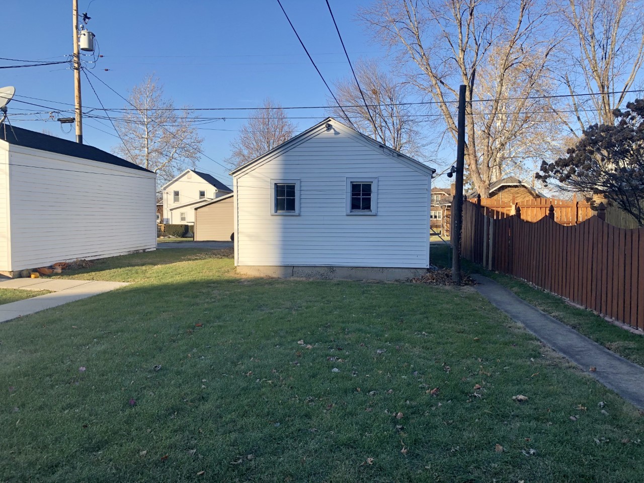 404 West Erie Street Spring Valley, IL 61362 - Photo 10 of 11 a view of a backyard of the house