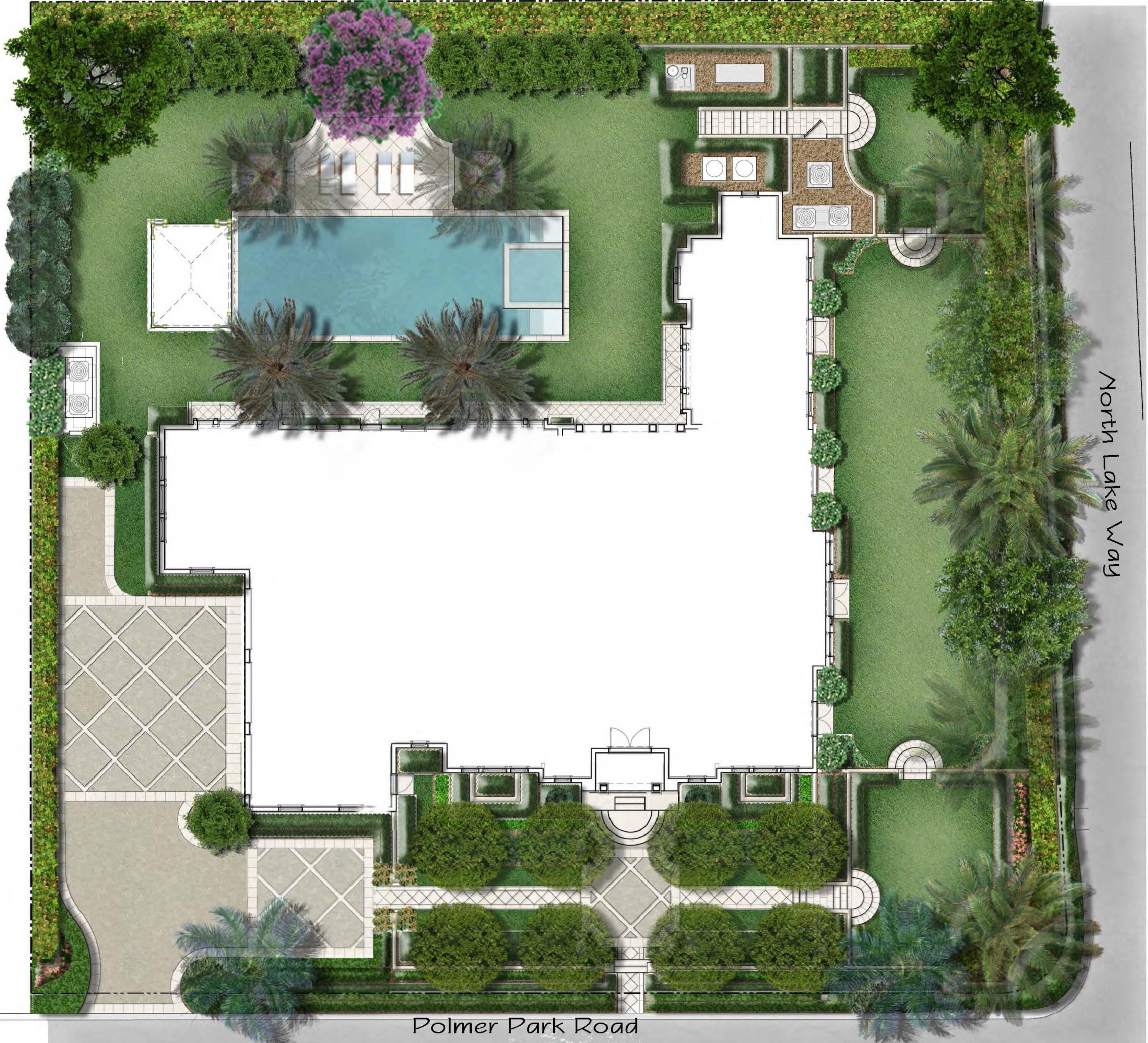 301 Polmer Park Road Palm Beach, FL 33480 - Photo 6 of 12 an aerial view of a house