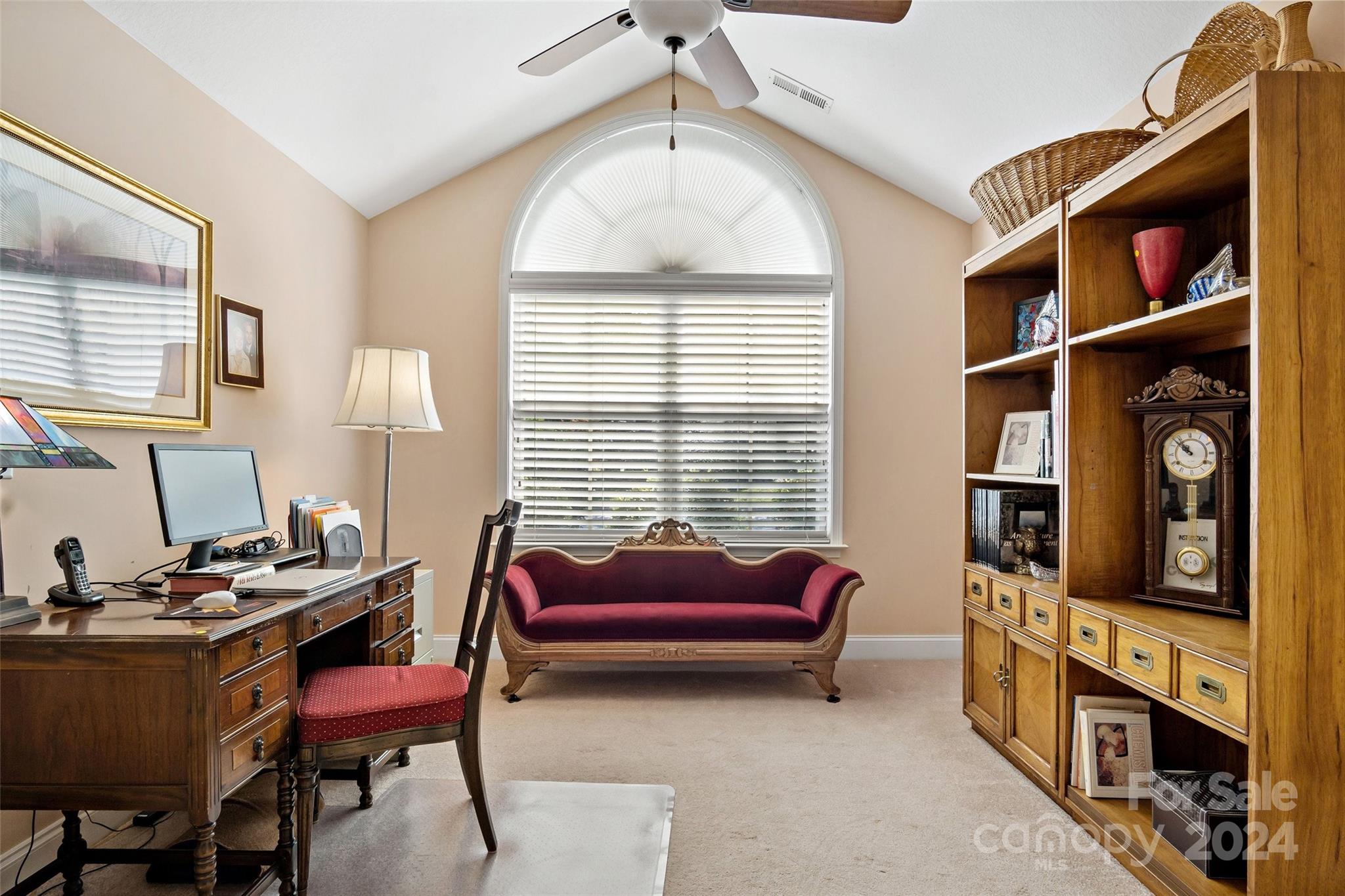 46 Outlook Circle Swannanoa, NC 28778 - Photo 20 of 36 a bedroom with bed and a window