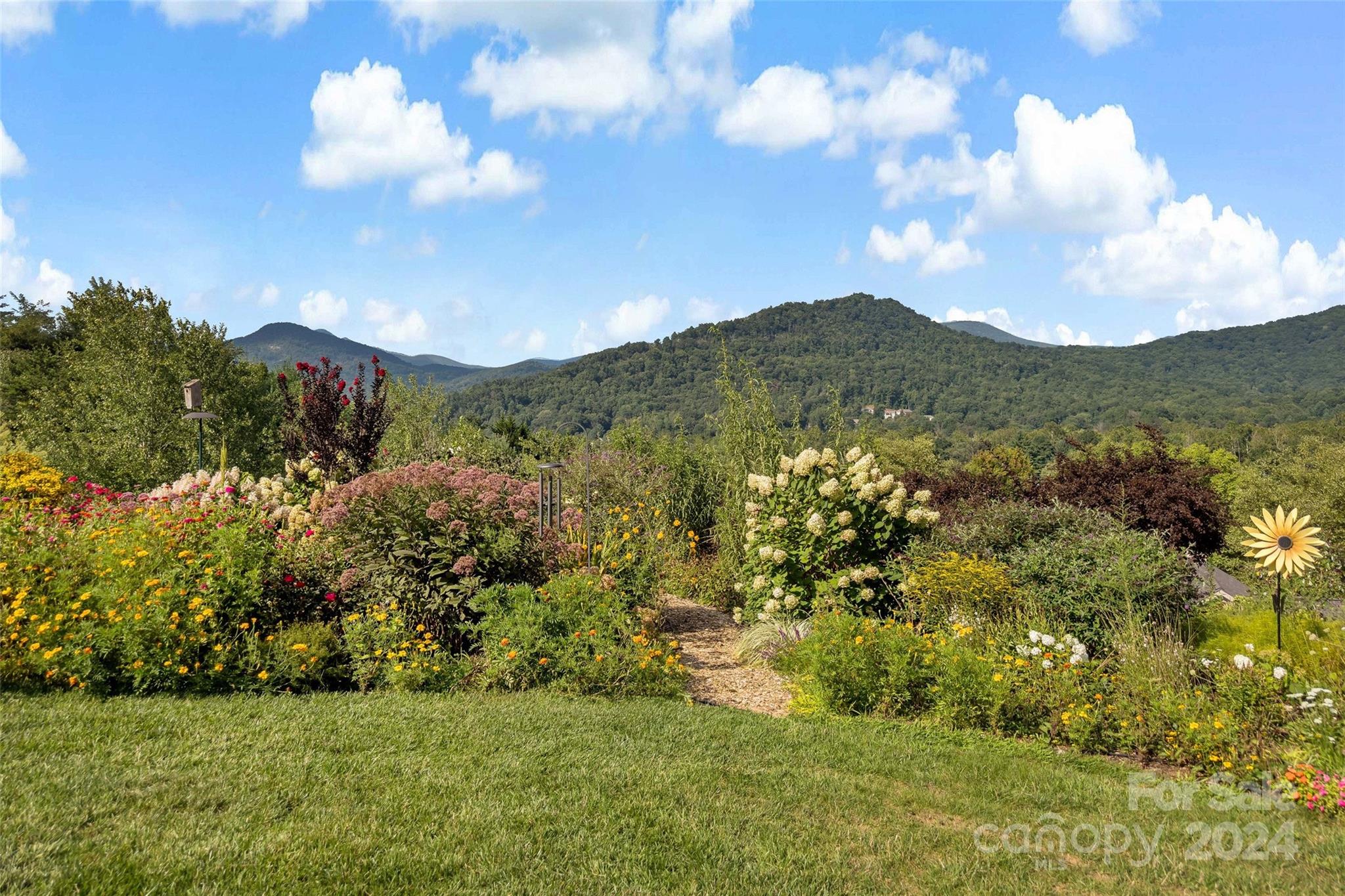 46 Outlook Circle Swannanoa, NC 28778 - Photo 34 of 36 a view of a city with lush green forest