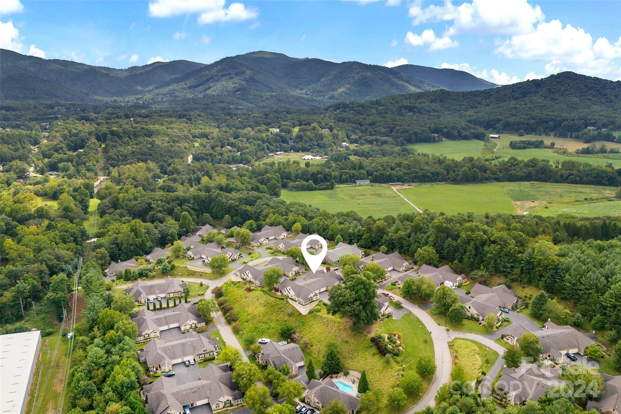 46 Outlook Circle Swannanoa, NC 28778 - Photo 36 of 36 a view of a lake with mountains in the background