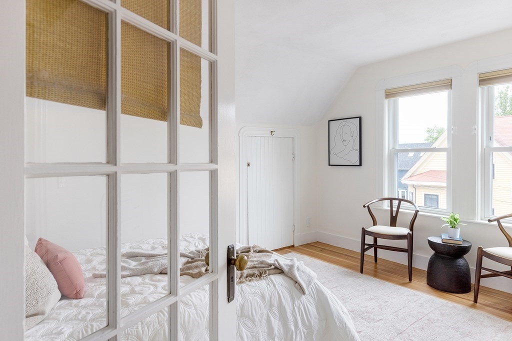 52-54 Gold Star Road Cambridge, MA 02140 - Photo 20 of 36 a bedroom with a bed and a window