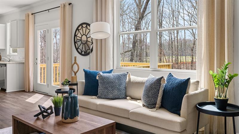 74 Buckthorn Way Dallas, GA 30132 - Photo 12 of 37 a living room with furniture and a large window