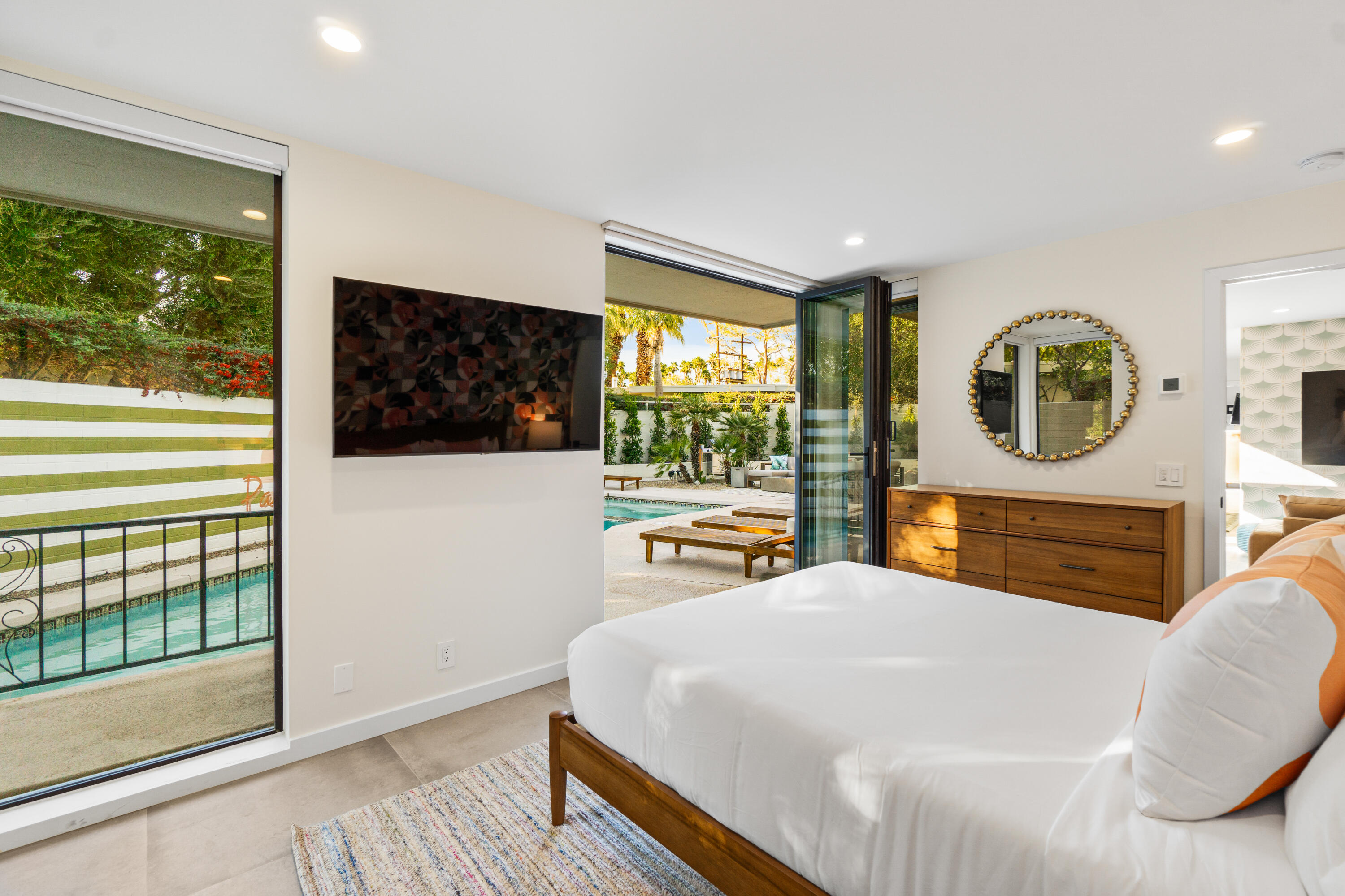 130 West Racquet Club Road, Unit 308 Palm Springs, CA 92262 - Photo 31 of 47 Guest Bedroom Views