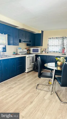 a kitchen with a sink and wooden cabinets