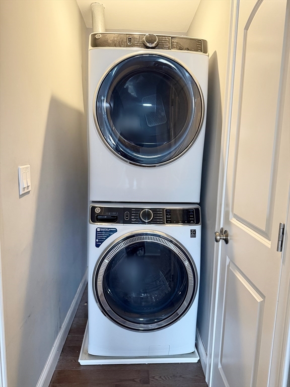 266 Lexington Street, Unit 1 Boston, MA 02128 - Photo 16 of 19 a utility room with dryer and washer